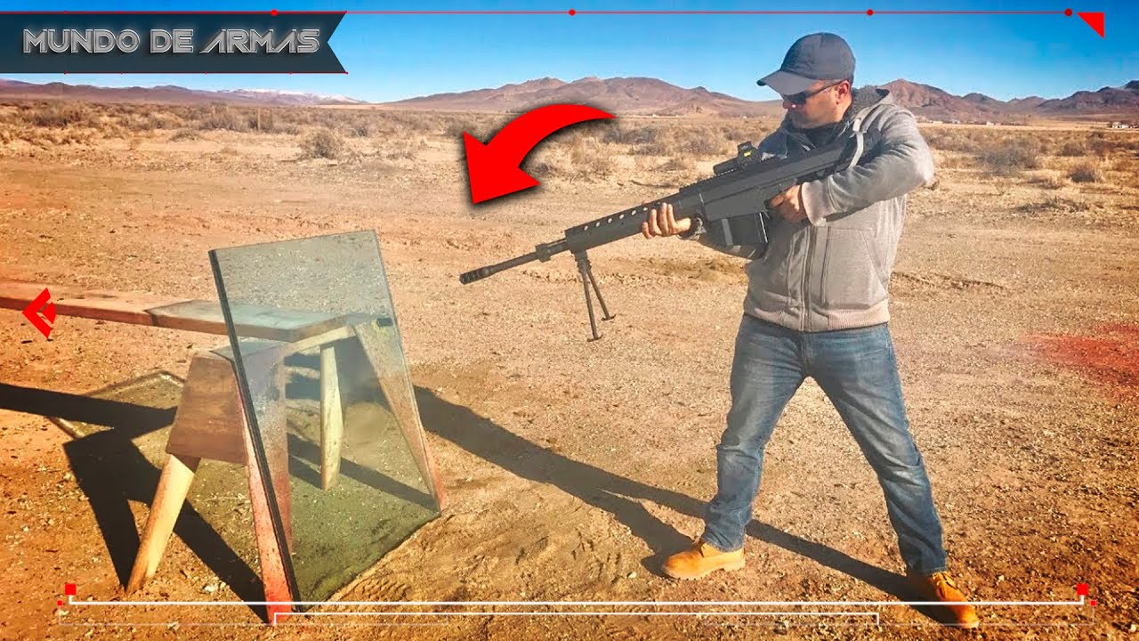 ¡Esto sucede al disparar a VIDRIOS BLINDADOS! | Parte 3
