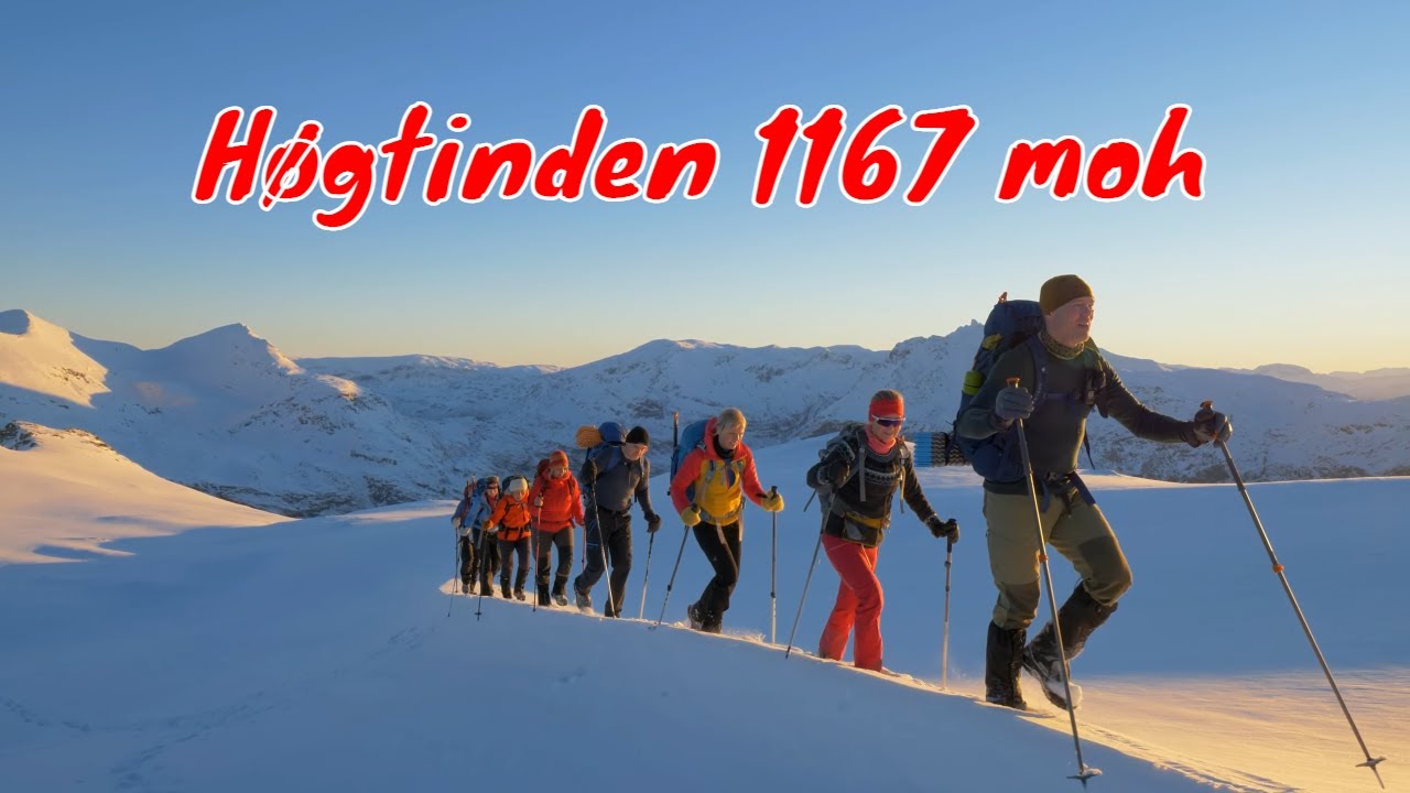 Fjelltur H&oslash;gtinden 1167 moh - (Lavangen / Gratangen) - 2022.11.19 - 4k