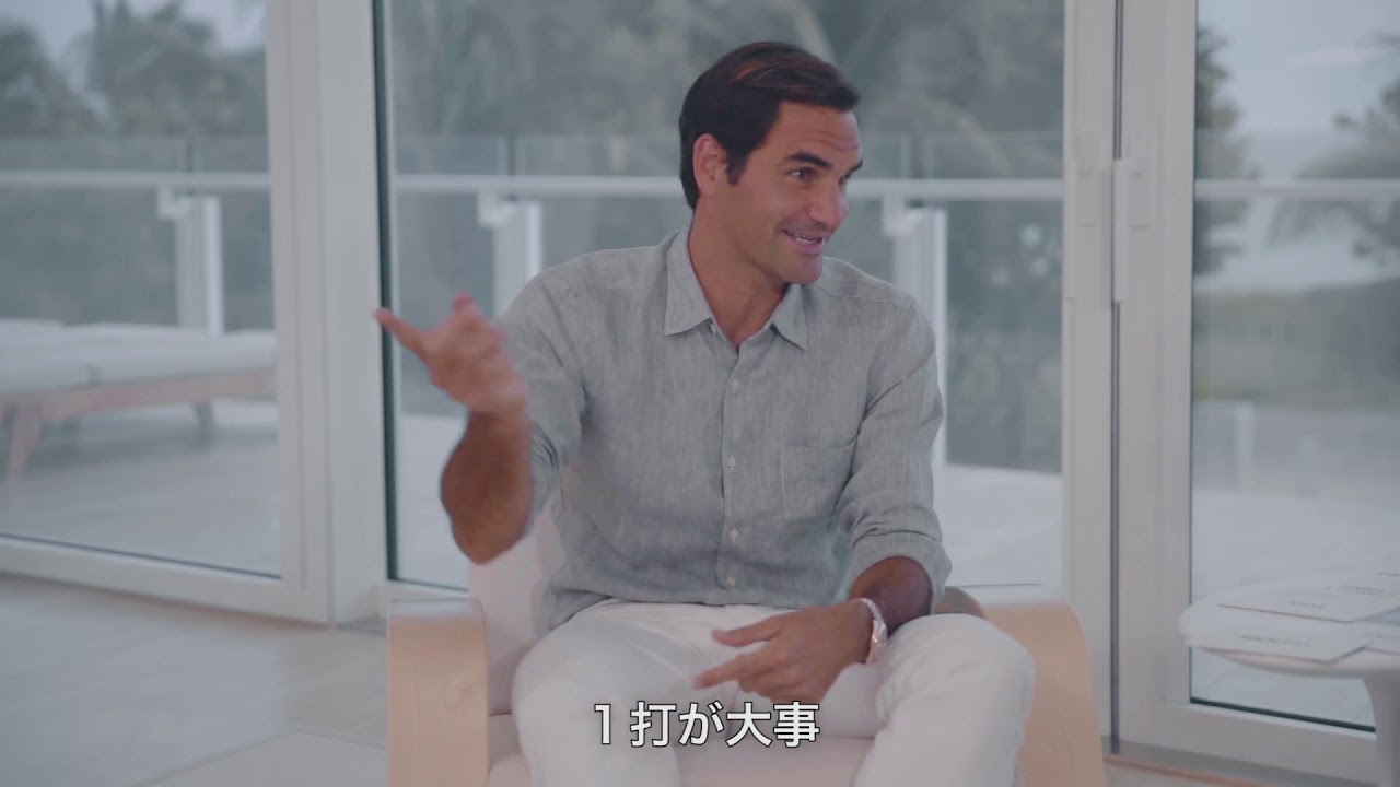 【MENTAL】Roger Federer meets Adam Scott in Miami