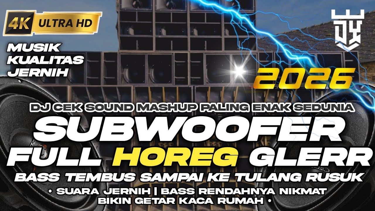 DJ CEK SOUND FULL BASS PANJANG SUBWOOFER NIKMAT SEDUNIA | BASS NYA NUSUK KE TULANG TEMBUS AKAR 