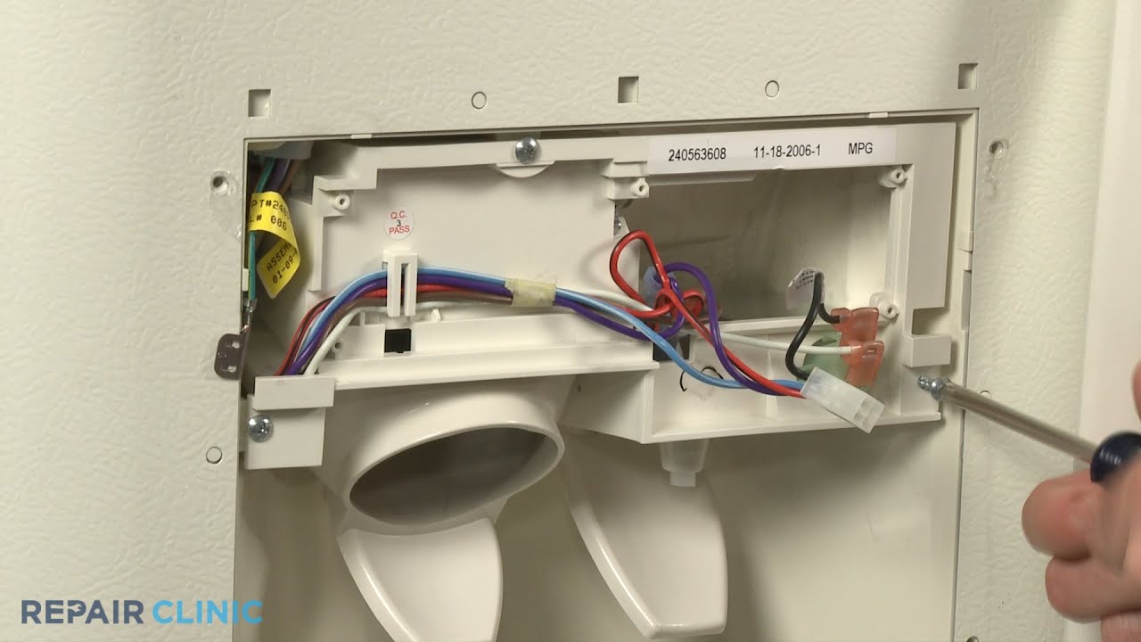 Frigidaire Refrigerator Dispenser Disassembly
