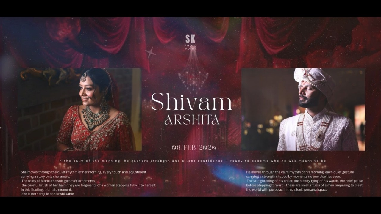 Wedding teaser | Shivam Weds Arshita | SK PHOTO POINT