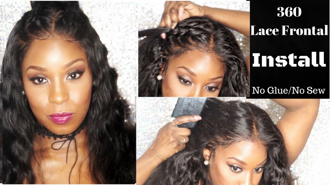 Frontal Series | How to Install 360 Lace Frontal Hot Beauty Hair (Part 1)