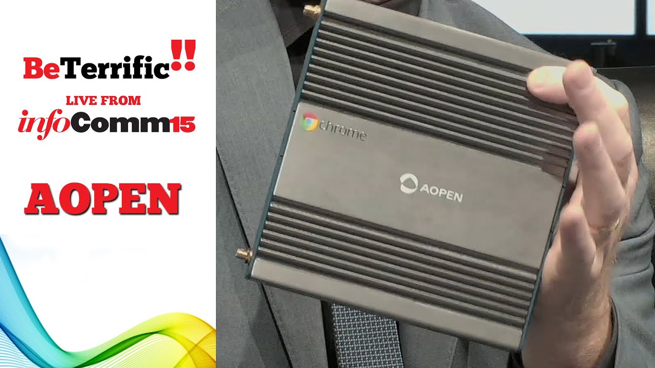 AOPEN ChromeBox and ChromeBase at InfoComm 2015