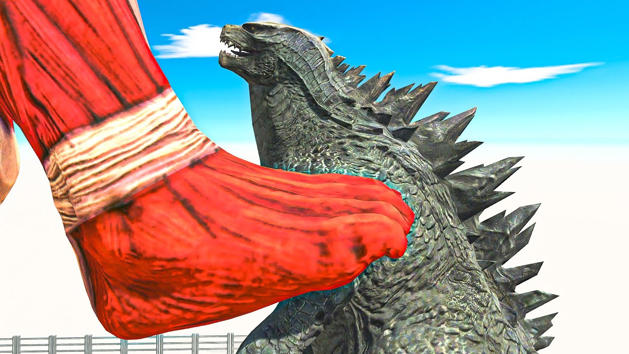 Epic Godzilla and Reach The Evolution Gate - Animal Revolt Battle Simulator