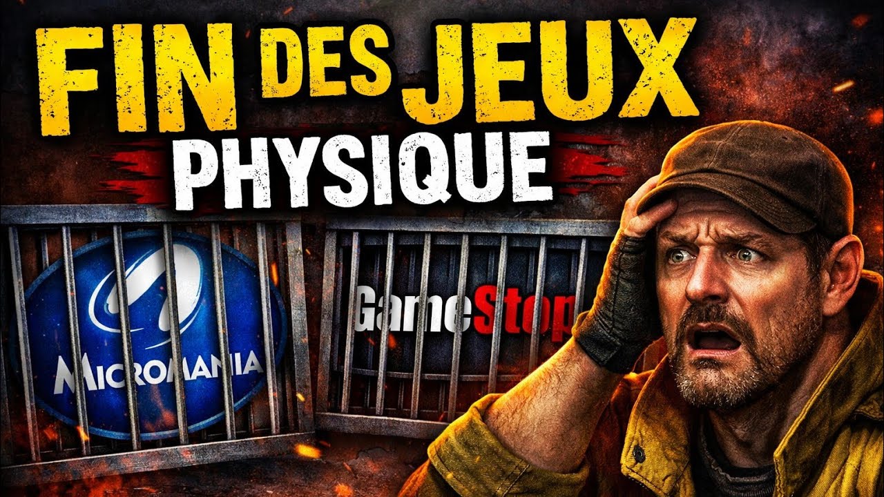 La fin des jeux physique sur console !!!!????
