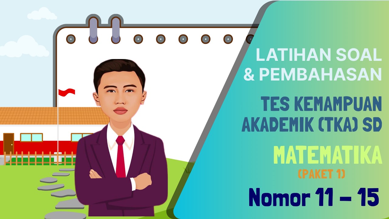 Soal Latihan Tes Kemampuan Akademik Matematika dan Pembahasannya Nomor 11 - 15 Tahun 2026
