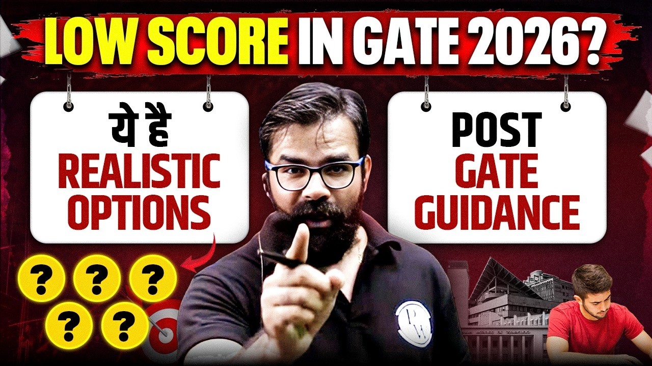 Low GATE Score in 2026? 5 Realistic Career Options You Need to Know