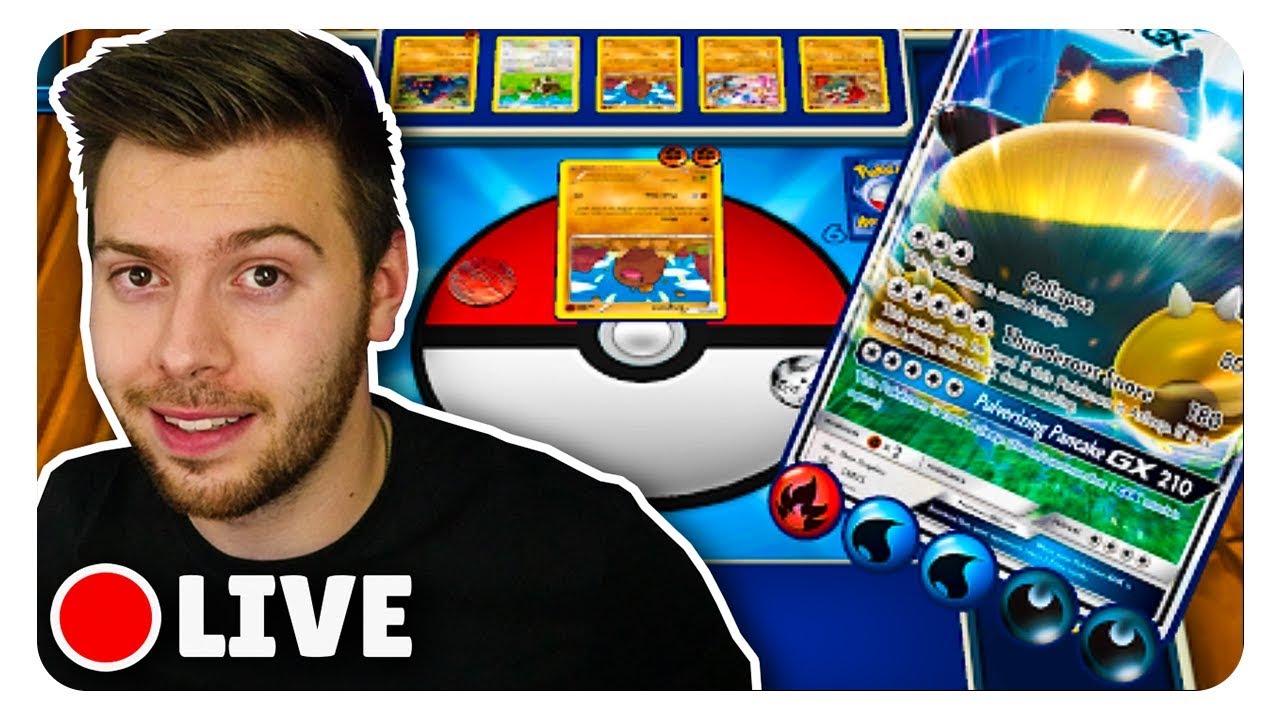 LIVE - JE JOUE AUX CARTES POKEMON (18H-20H) - Pok&eacute;mon TCG Online