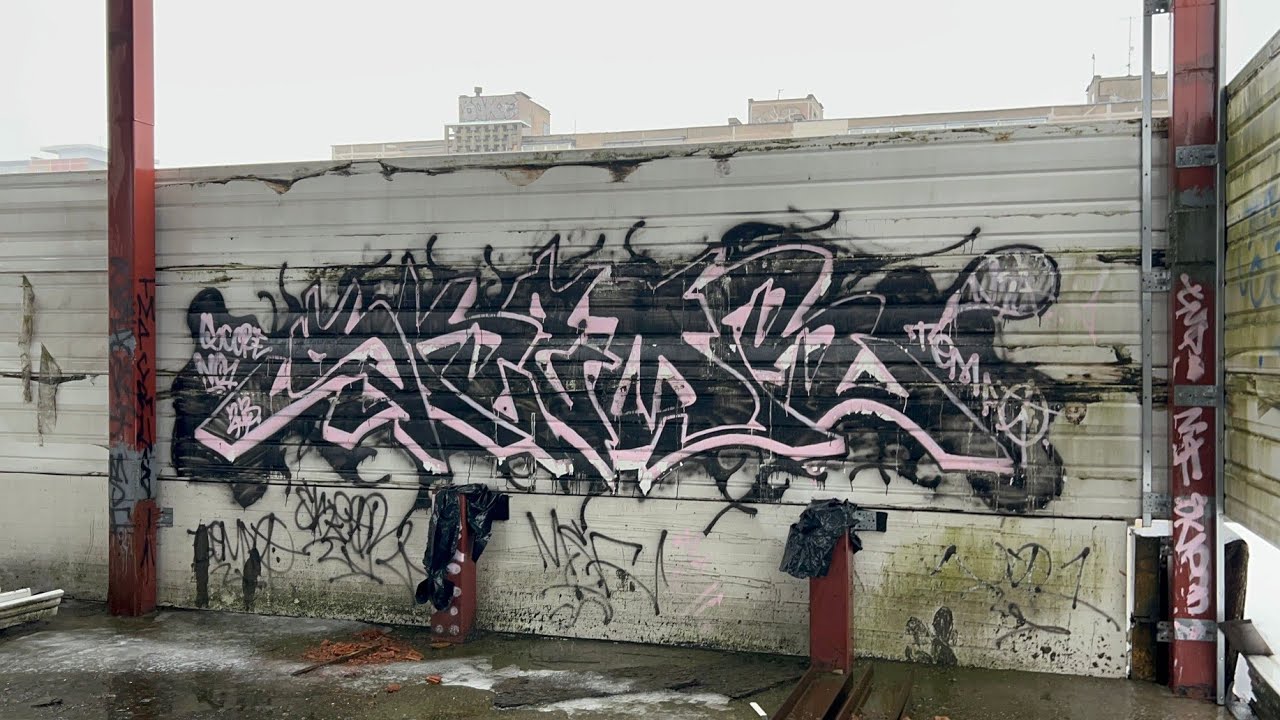 Graffiti Vilnius, 2024 winter