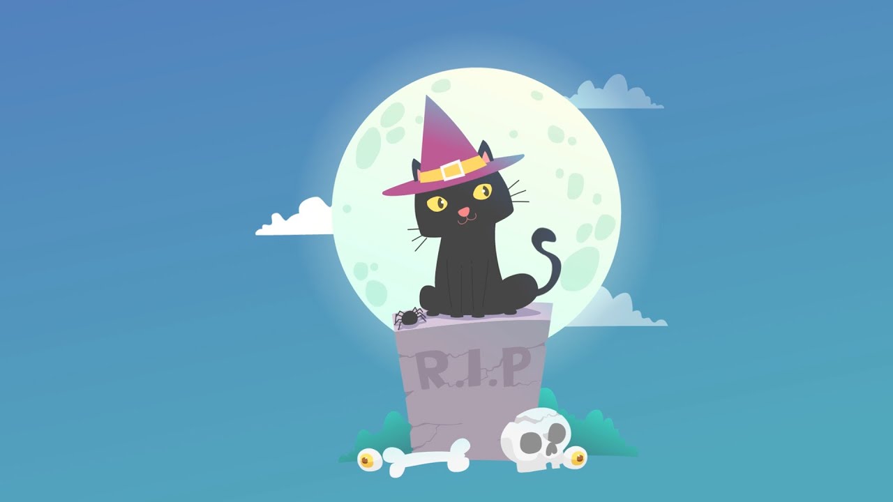 Halloween Cat Animation in After Effects Tutorial
