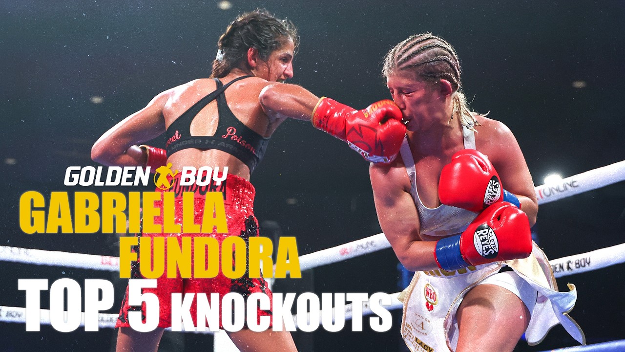 Gabriella “Sweet Poison” Fundora | Top 5 Knockouts from the Undisputed Champion 💥🥊