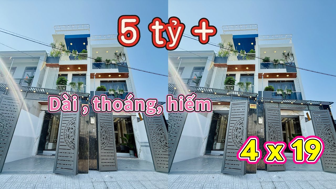 Đầu 5 tỷ mà có cái nhà 4 x 19m xây mới còn gì bằng #nhadepq12 #nhadatq12 #nhadepgovap 