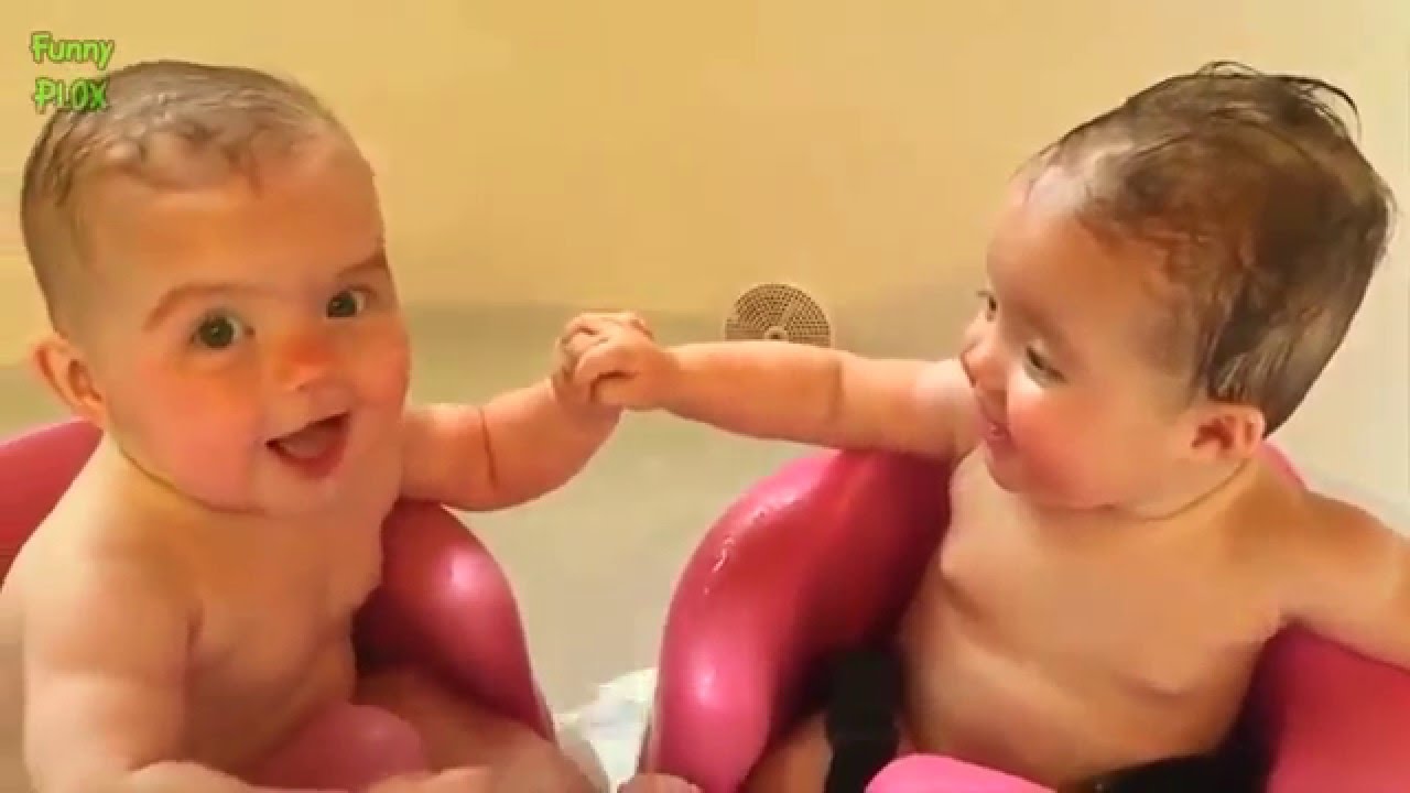 FUNNY BABY | Cute Twin Baby Laughing - Best Funny Kids Videos 2016