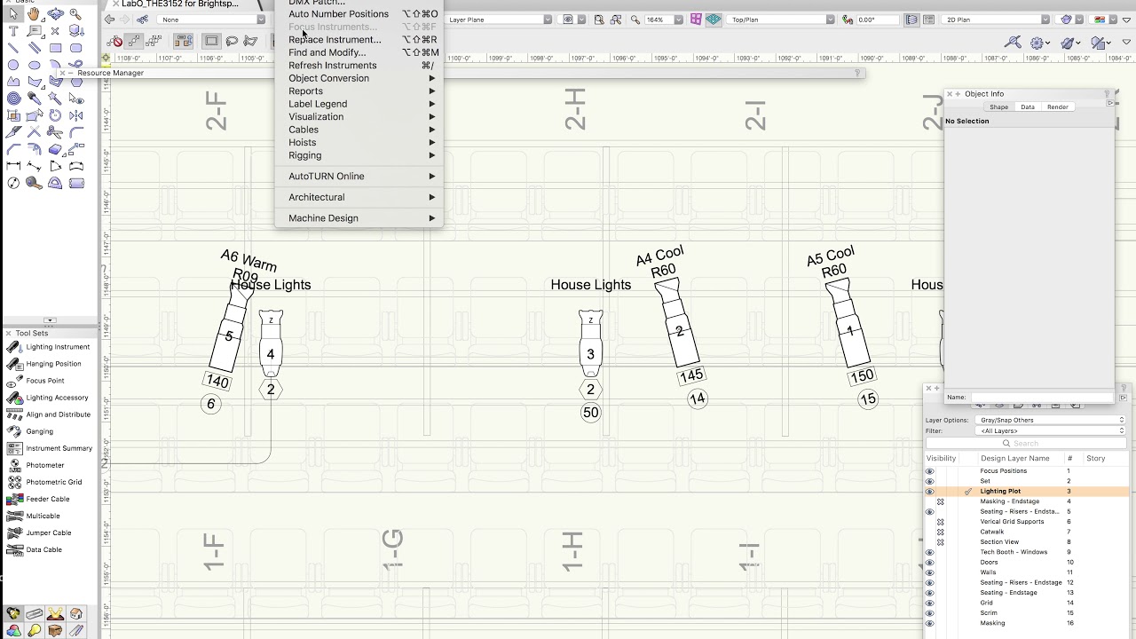 Vectorworks Lighting 7   Paperwork