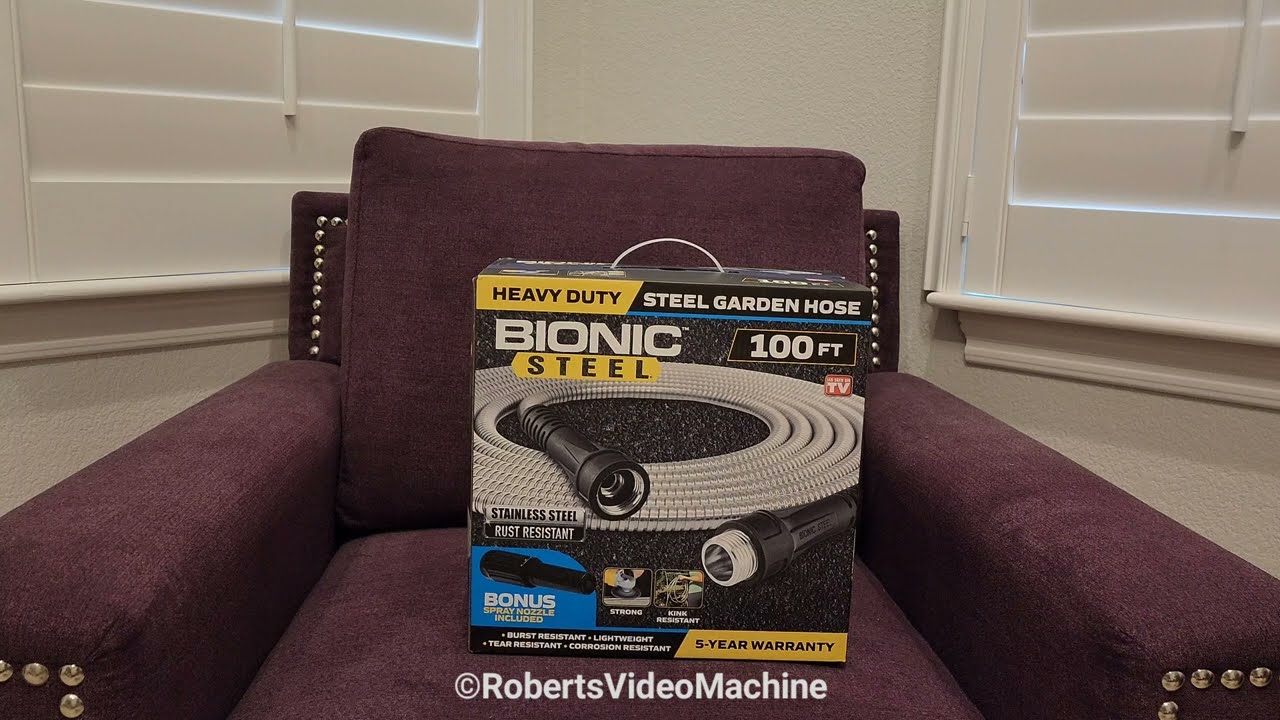 Unboxing Bionic Steel Garden Hose | Heavy Duty | As Seen on TV | Lightweight | Burst Resistant