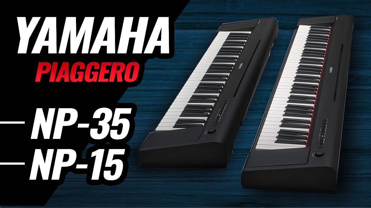 Yamaha Piaggero NP35 und NP15 Demo Präsentation (german/deutsch)