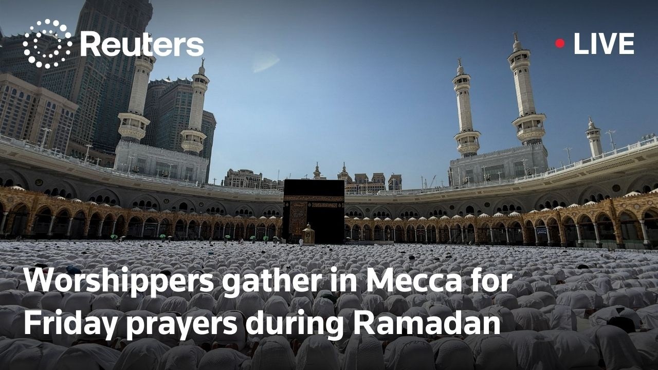 LIVE: Worshippers gather in Mecca for Friday prayers of Ramadan