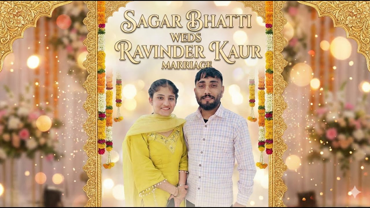 Live Wedding Sagar Bhatti Weds Ravinder Kaur Bhuna