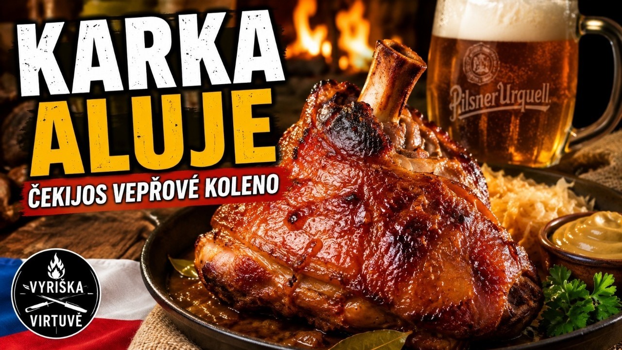 Karka aluje   Čekijos virtuvės šedevras!