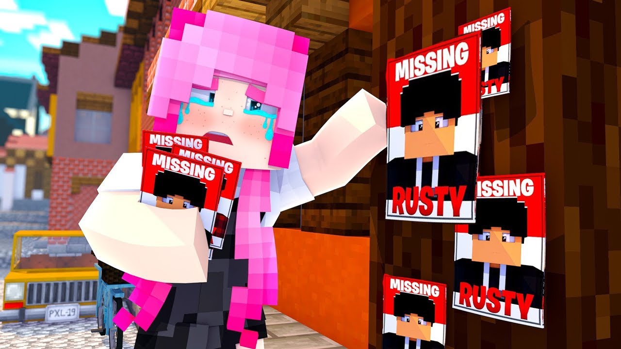 FINDING RUSTY !! | Minecraft Roomies