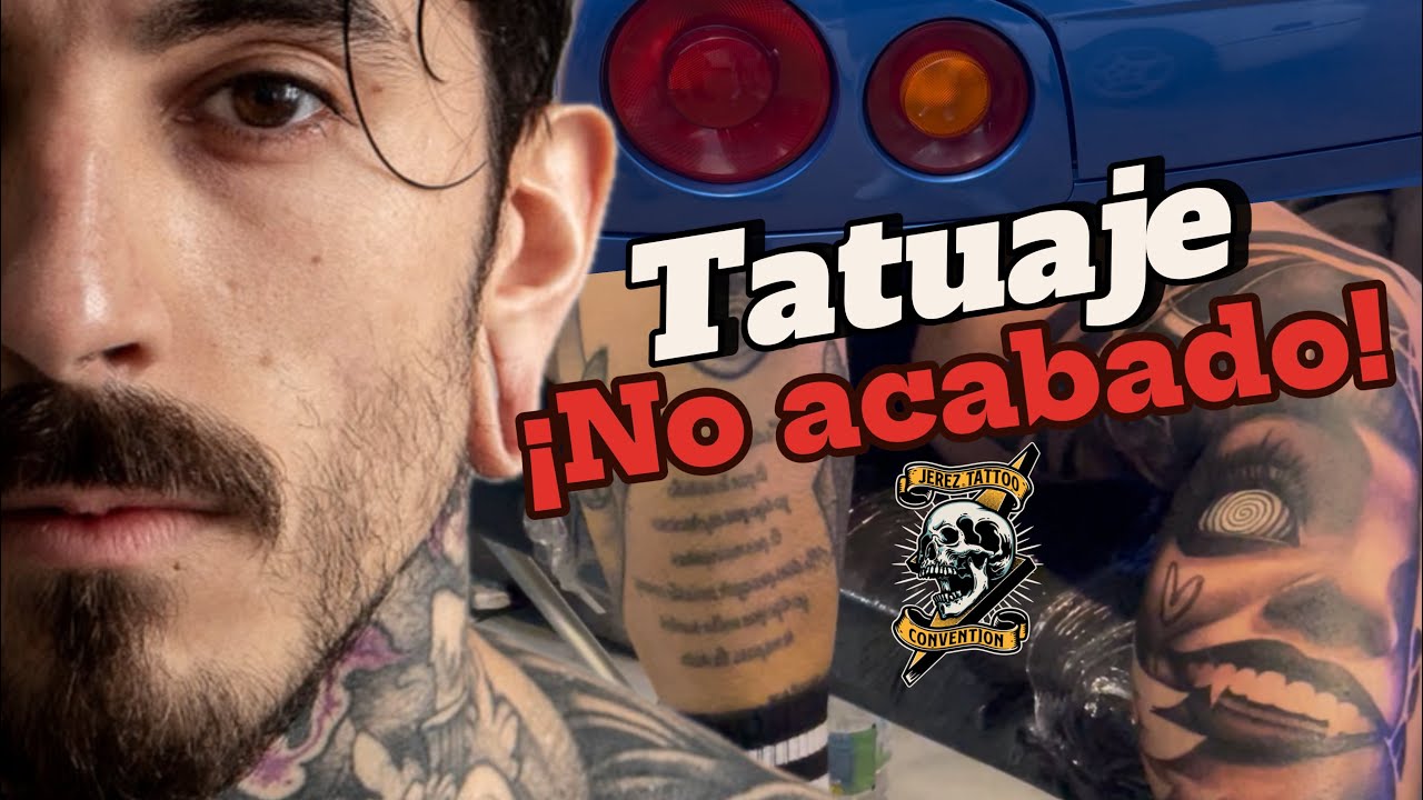 “RenéZz Reacciona a Mi Tatuaje en la Convención de Jerez | ¡Arte, Coches y K1!”