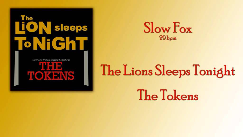 Slow Fox - The Lions Sleeps Tonight