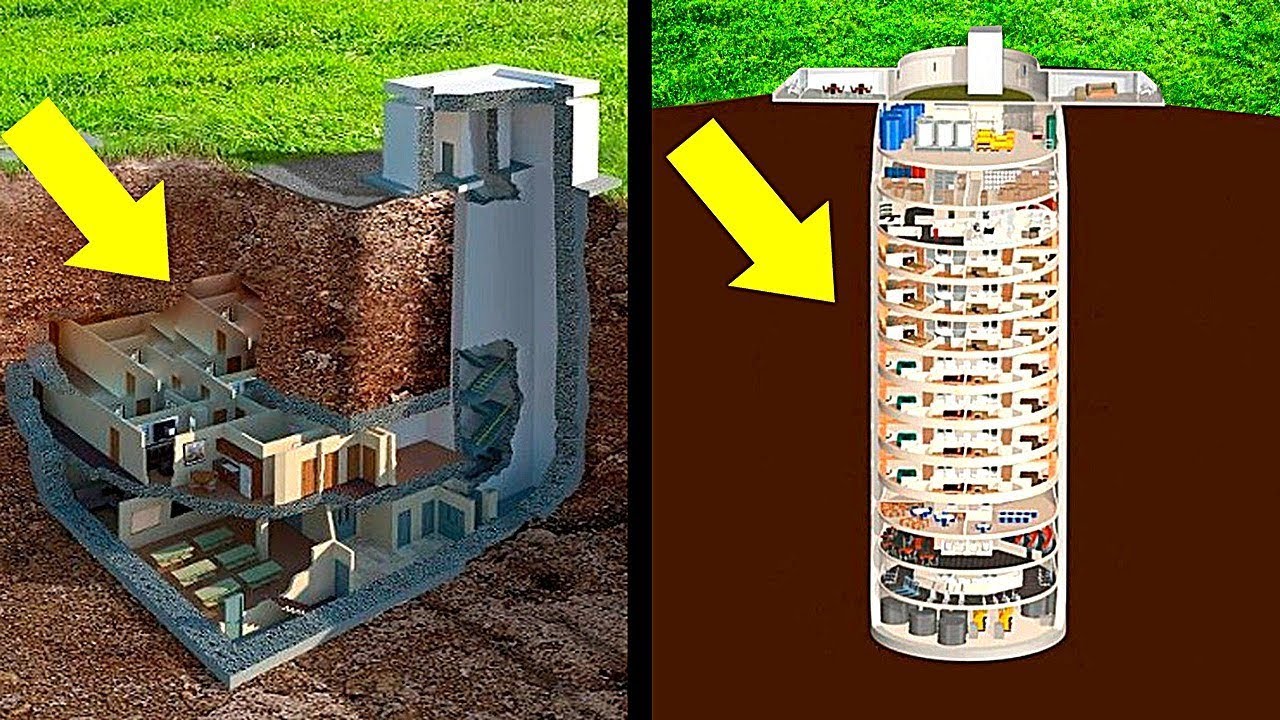 10 Самых Невероятных Бункеров на Случай Конца Света