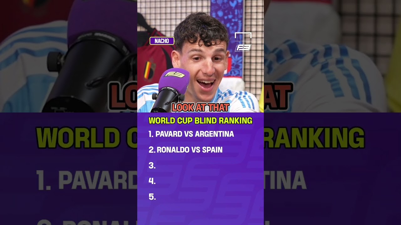 CHAOS at this 2018 FIFA World Cup GOALS BLIND RANKING 🤯 #ad #football