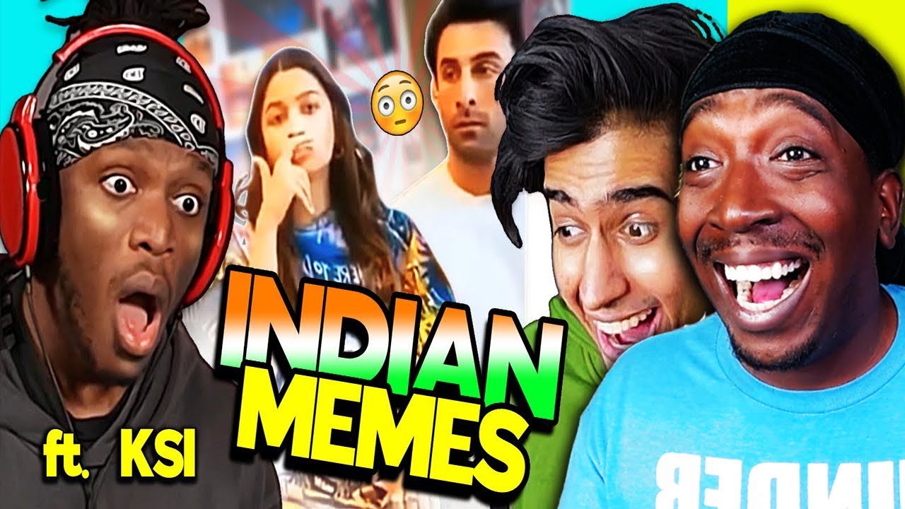 American Reacts To KSI Reacts To Memes From INDIA 🇮🇳