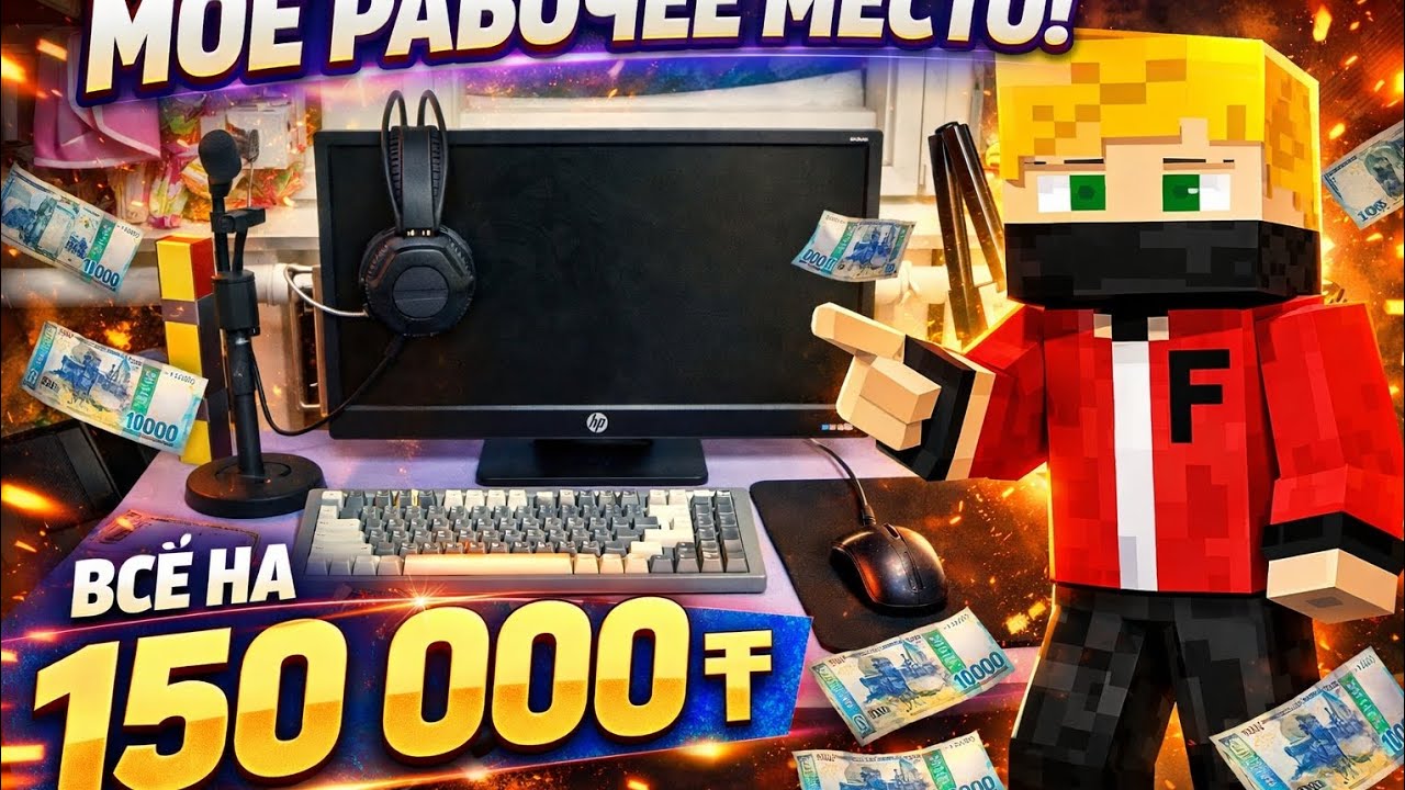 СОБРАЛ РАБОЧЕЕ МЕСТО ЗА 150 000 ₸ — ОНО СТОИТ ТОГО?!|FlitzenTEN 