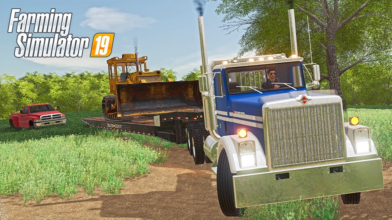 WE FOUND AN OLD DOZER IN THE WOODS! | FS19 (90s RP)