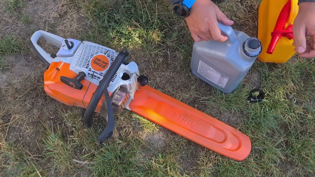 Never Fill Your Chainsaw Wrong Again | Stihl MS 362