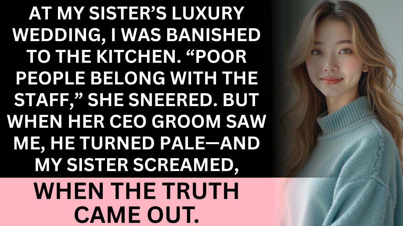 Humiliated at My Sister’s Wedding—Until Her CEO Groom’s Secret Past Came Out