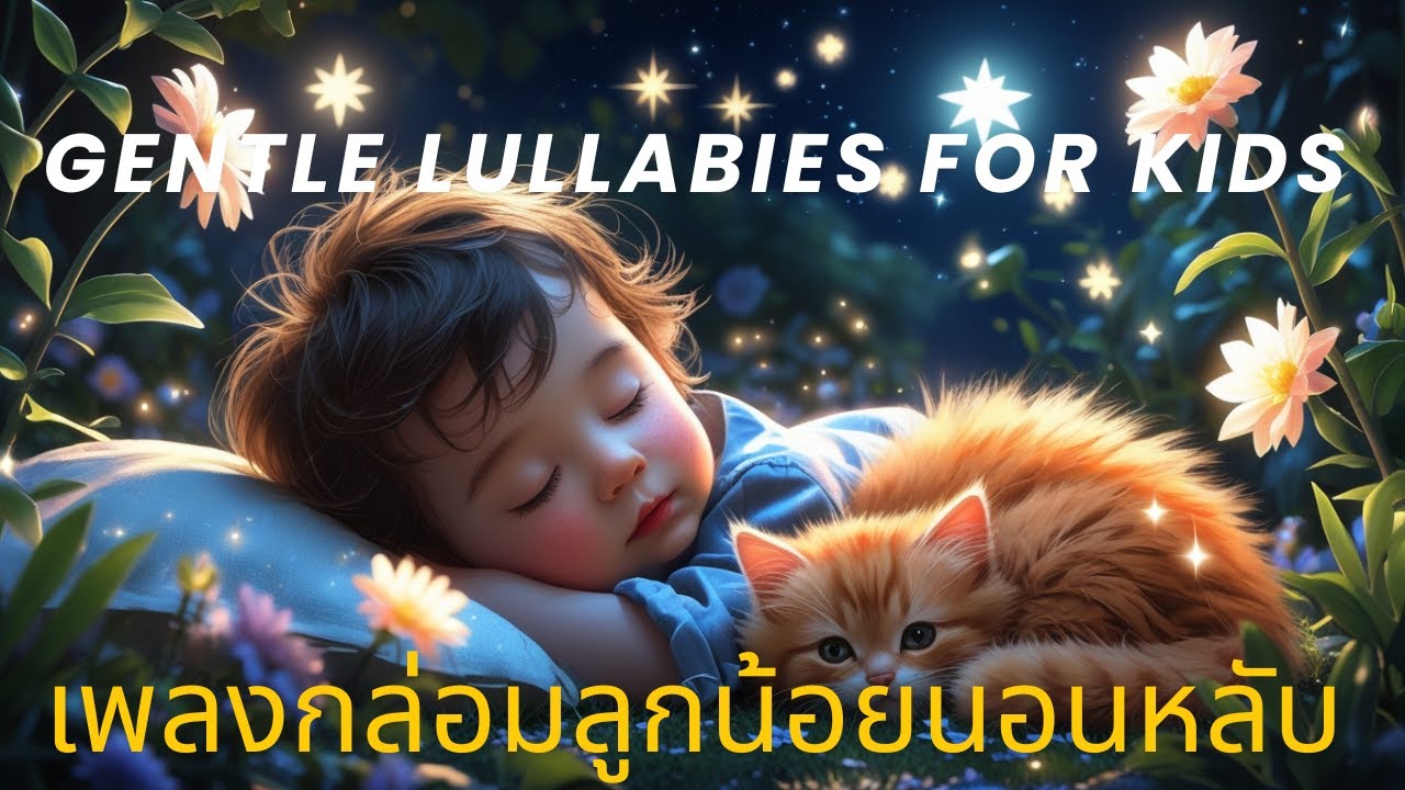 🌙&rdquo;CuddleBaby Sleep Music | เพลงกล่อมลูกน้อยนอนหลับ | Gentle Lullabies for Kids |#baby #Kids#song