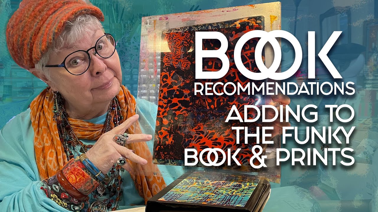 🟢 Reading List for Thursday Thoughts Prep, Gel Printing and Adding to a Journal!