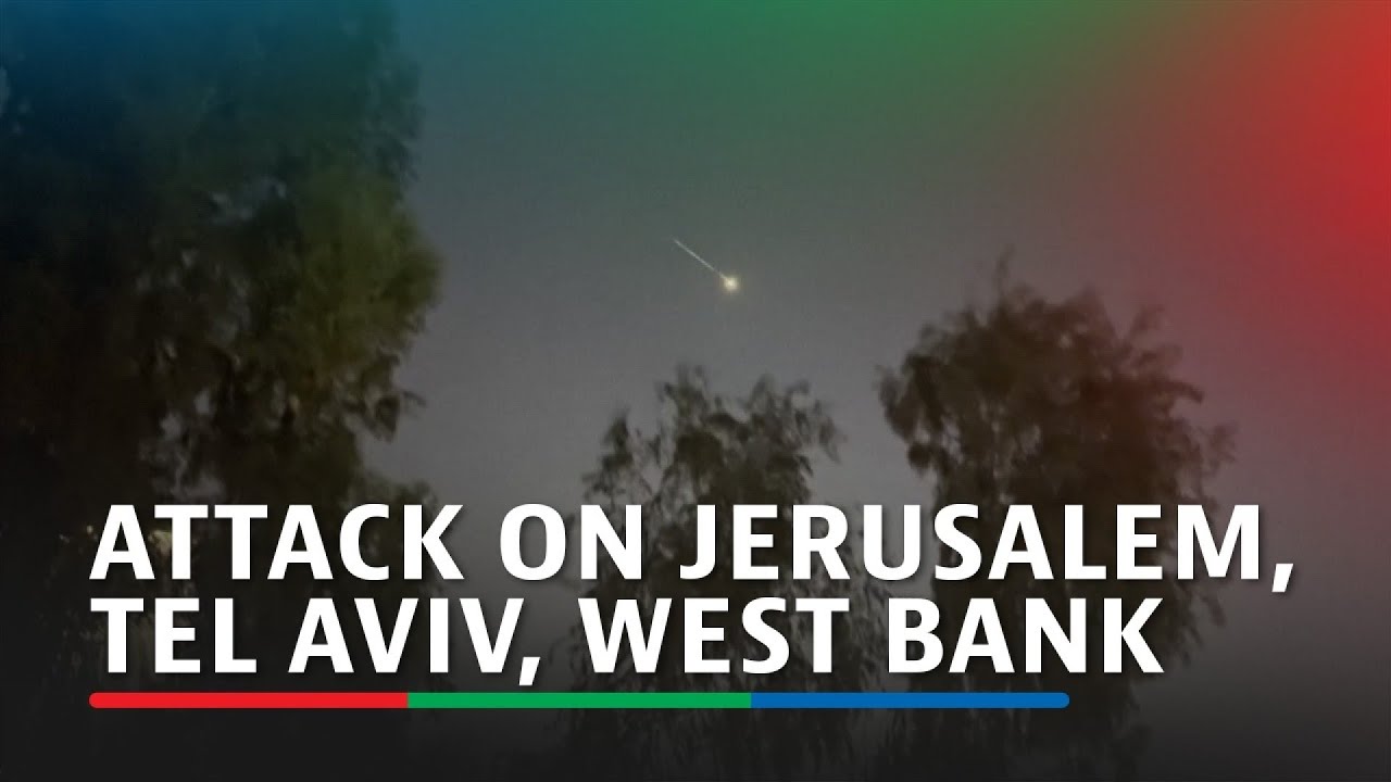 Israel intercepts barrage of Iranian missiles in latest attack