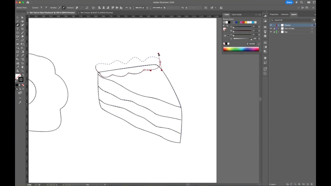 How to use the Line and Pen Tools in Adobe Illustrator