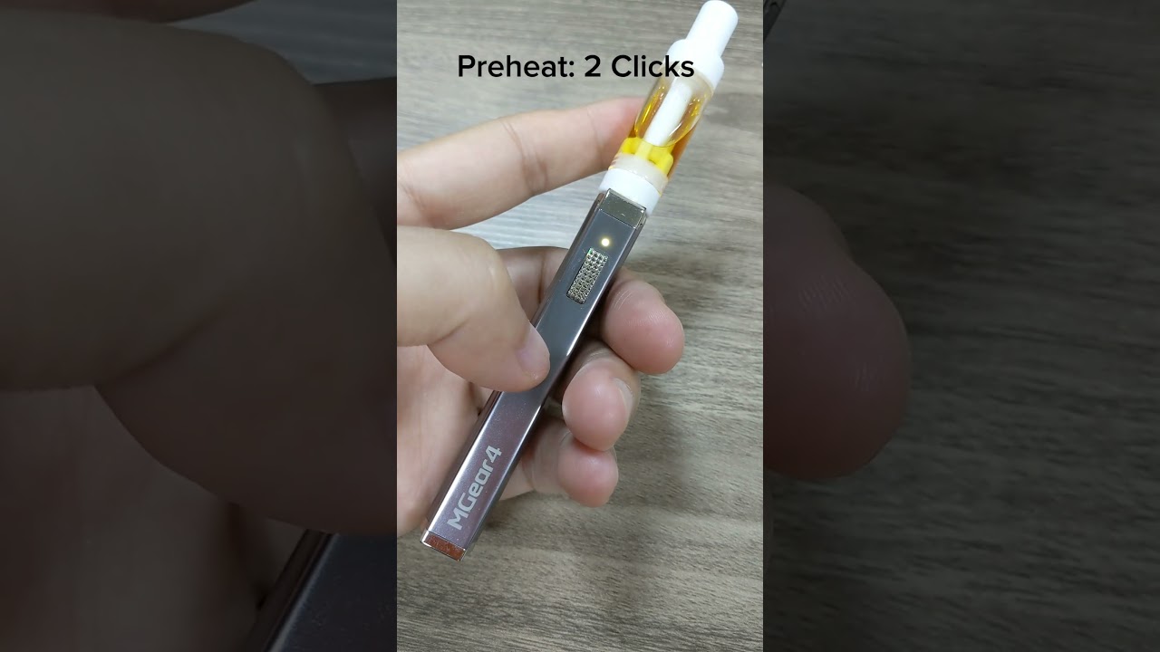 How to Preheat the 510 cart battery 🔋? #DOTECO ##MGear4