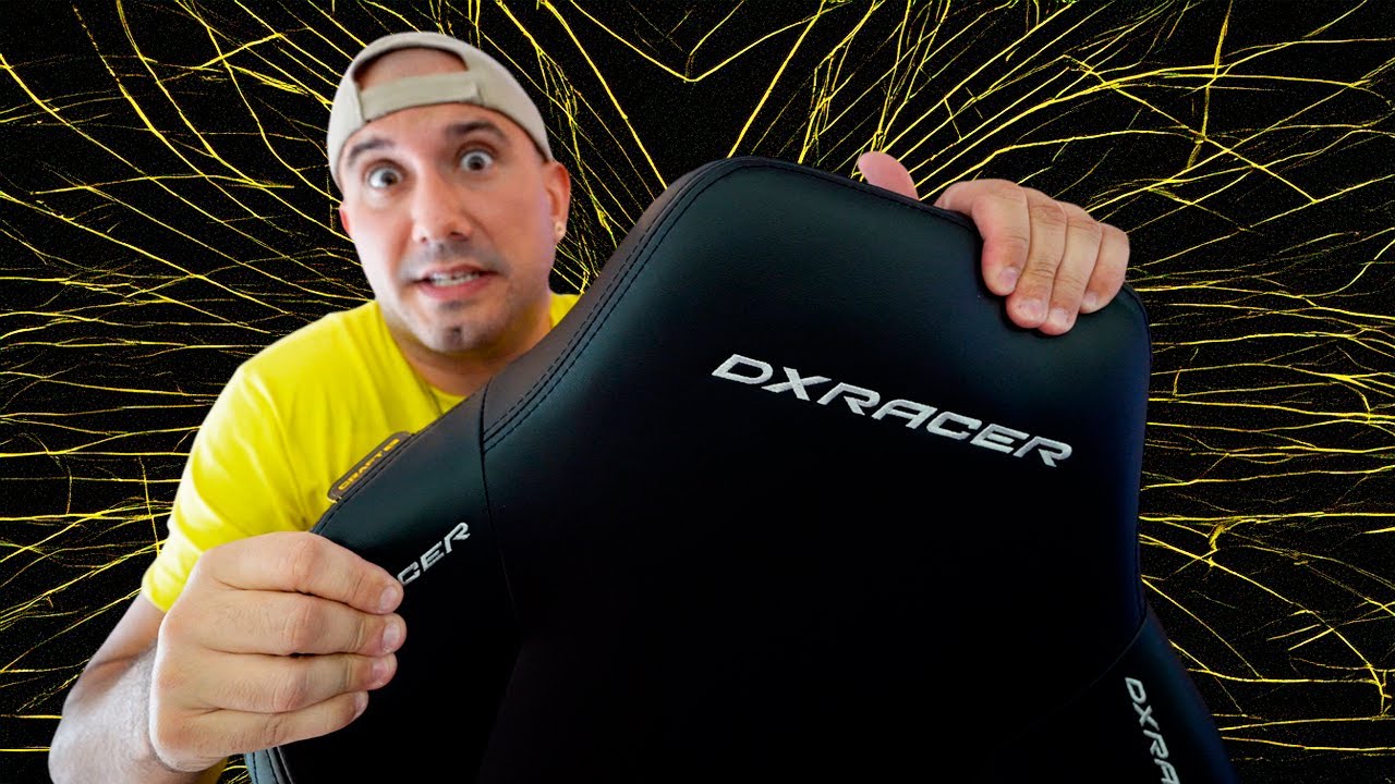 DXRACER CRAFT de CUERO PU (UNBOXING )por @AlexisPrieto