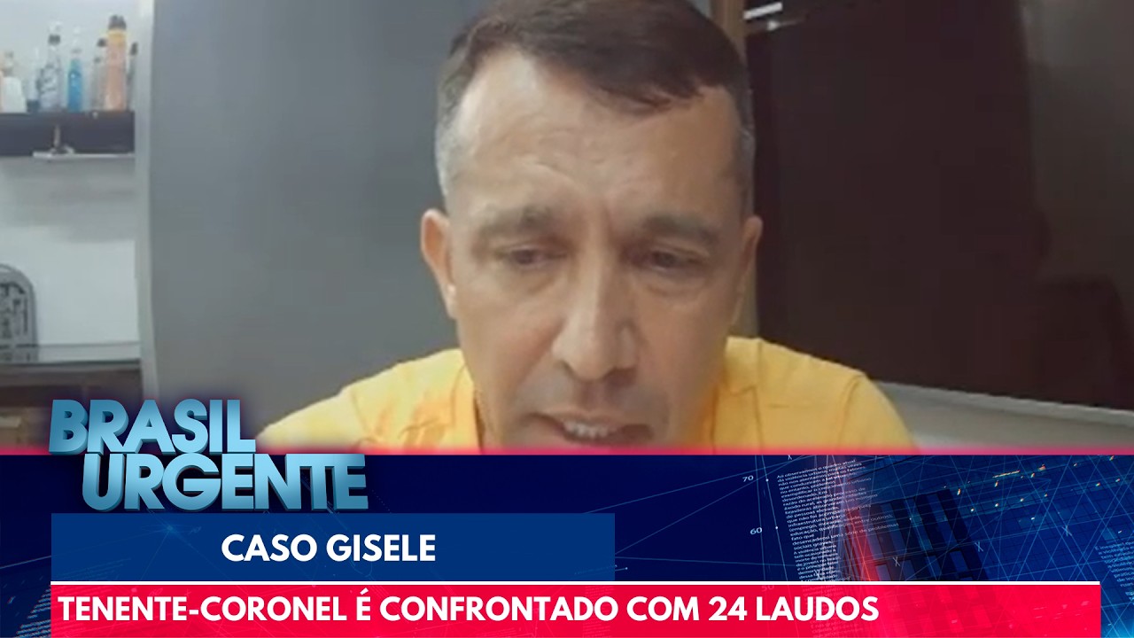Veja o depoimento do Tenente-Coronel acusado de matar Gisele | Brasil Urgente