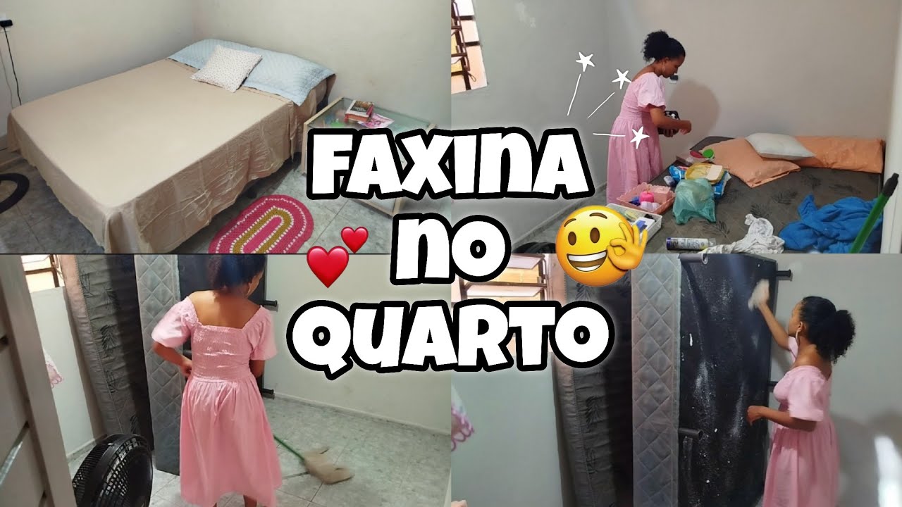 FAXINA NO QUARTO | limpeza e organização ✨🫧