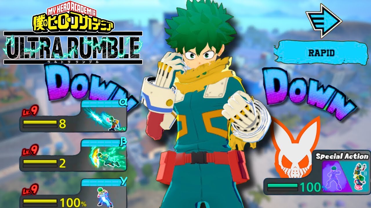 GEARSHIFT DEKU IS HERE AND HE IS A MONSTER! My Hero Ultra Rumble 