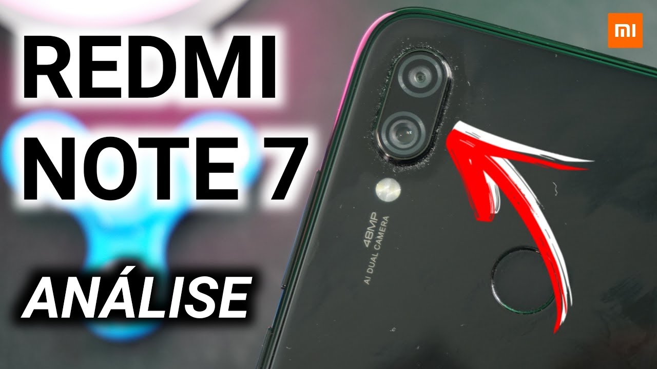 REDMI NOTE 7 - ANÁLISE / REVIEW  em PORTUGUÊS
