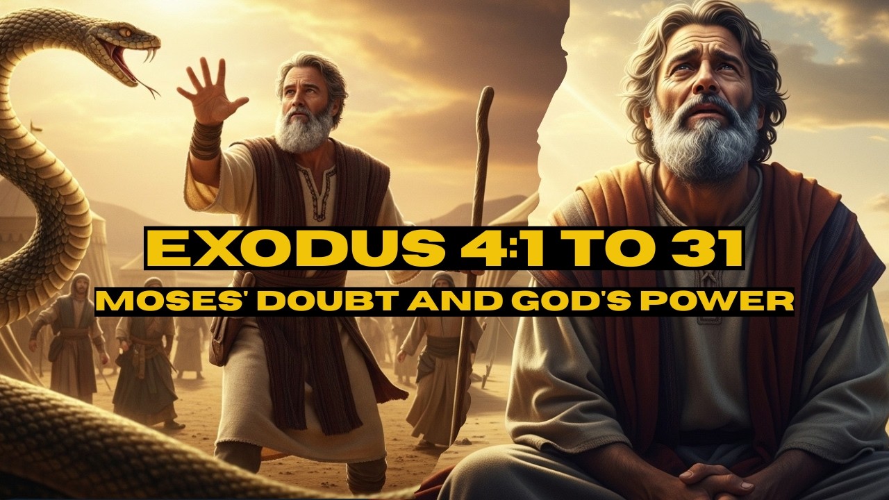 EXODUS 4:1 TO 31 - Moses’ Doubt and God’s Power |