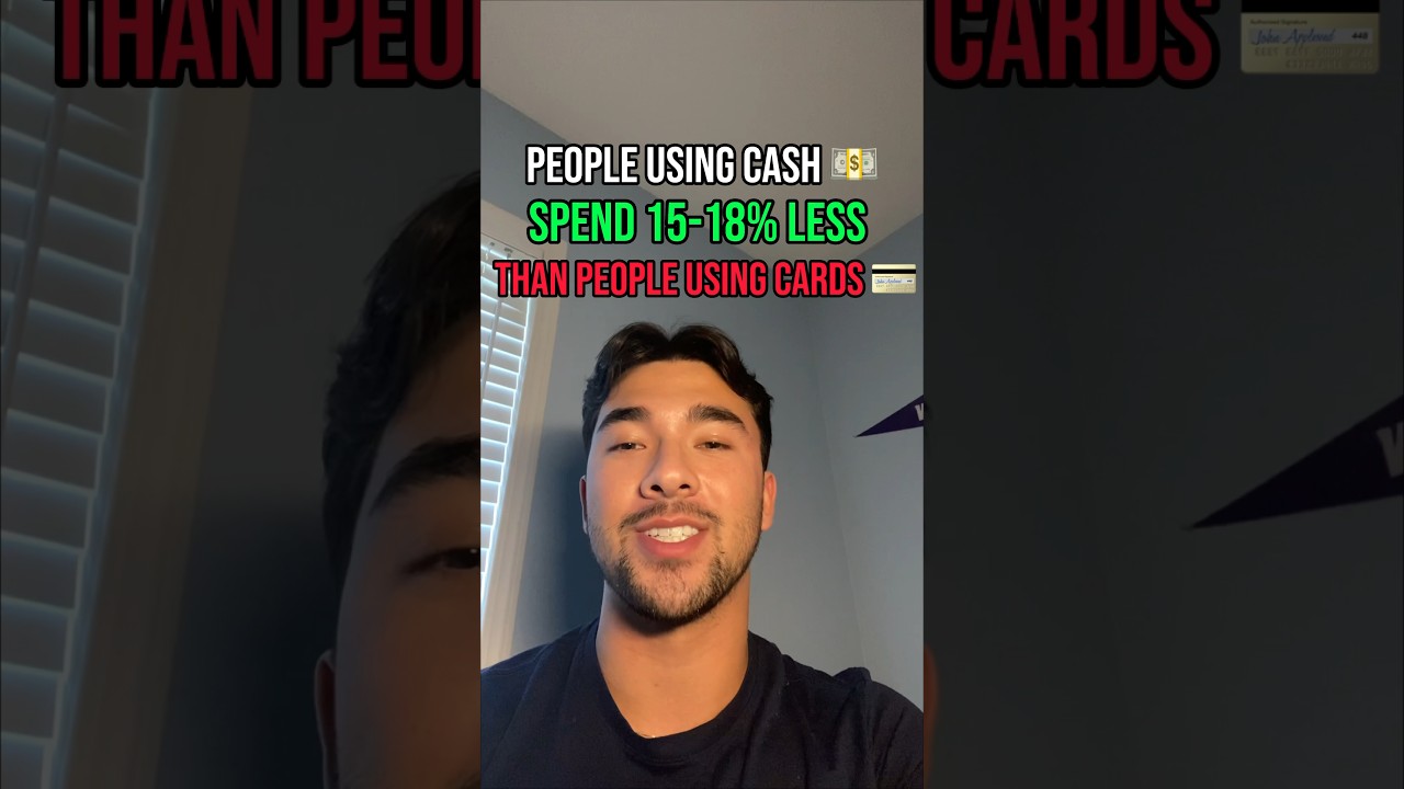 Use CASH 💵 not CARDS 💳 #finance #financetips #personalfinance #money #moneytips #investing