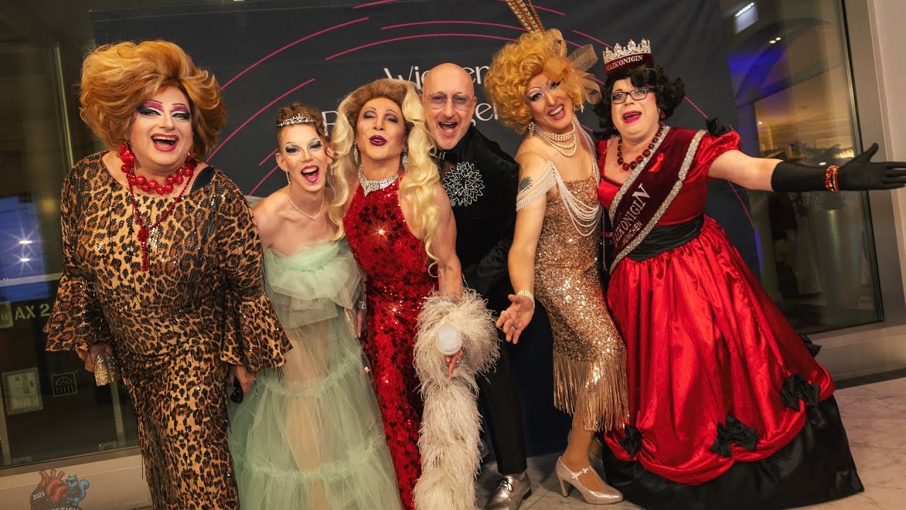 Betty Pearl auf dem Regenbogenball 2026 in Wien