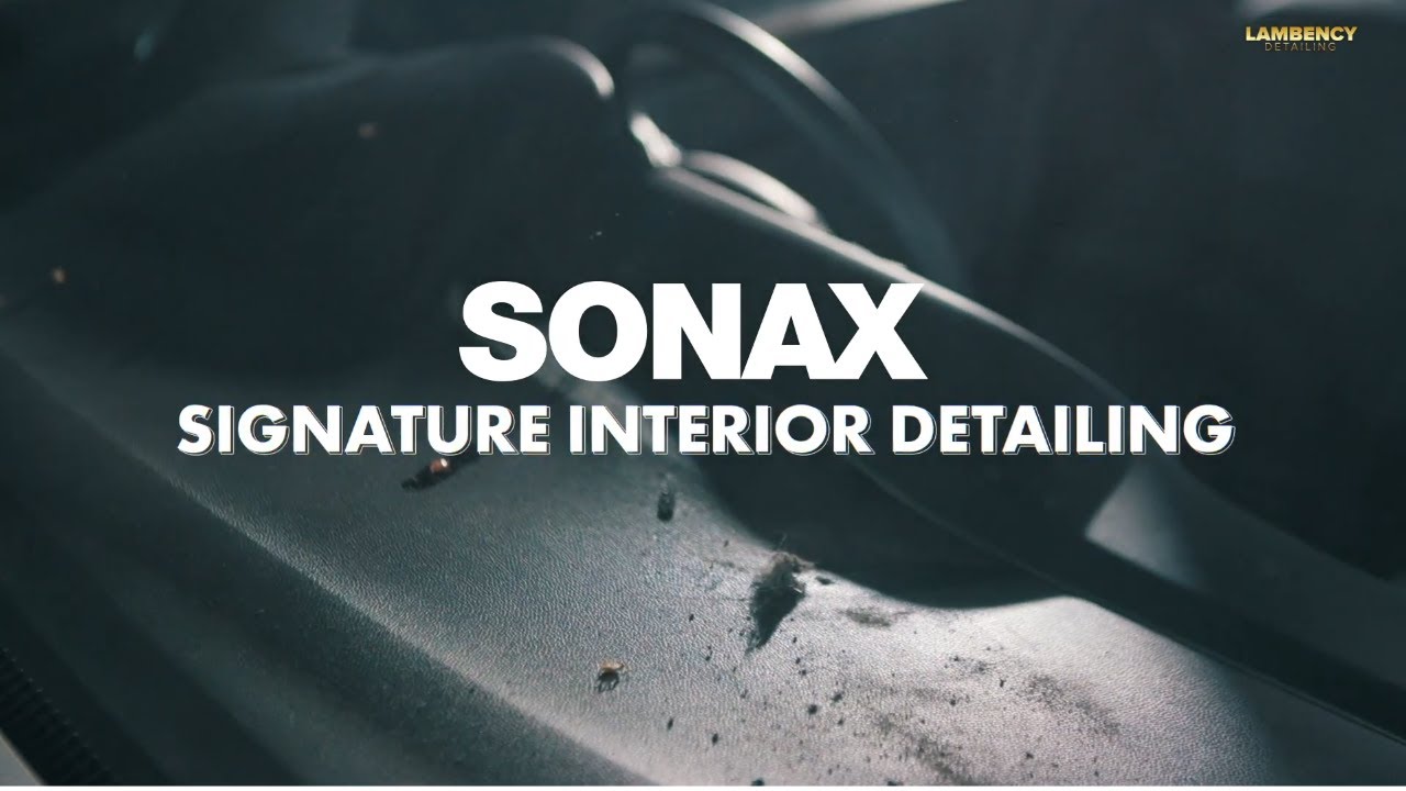 Lambency Detailing SONAX Interior Detailing (Full)