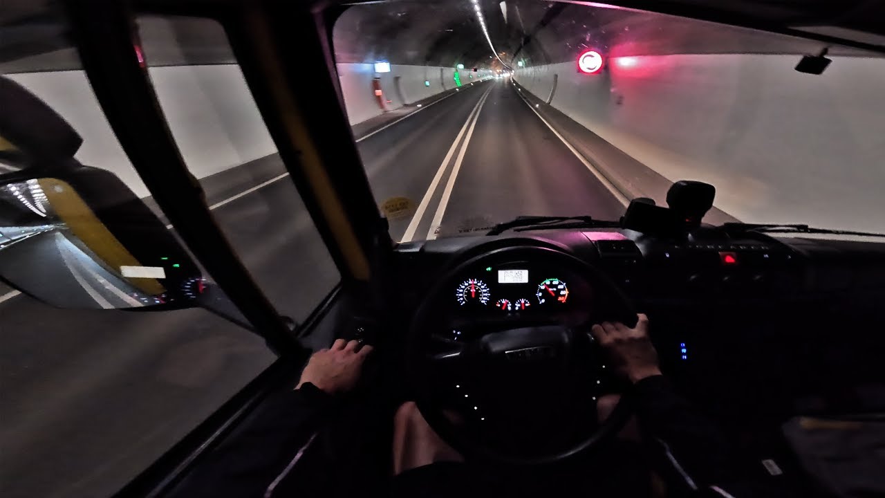 POV Truck Driving In Germany Iveco EuroCargo 4K GOPRO #46