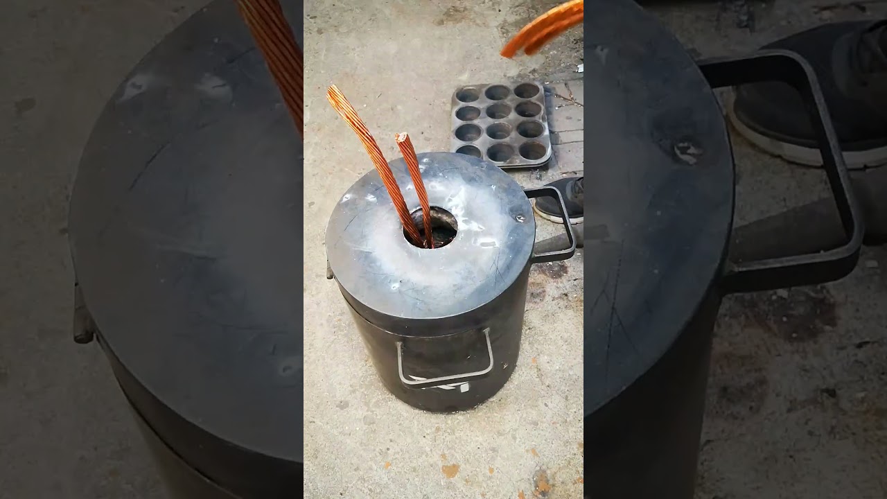How to earn money from Melting scrap copper wire.